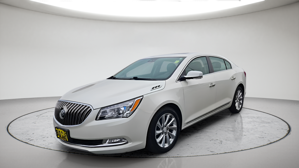 Used 2014 White Buick Leather Group image 9