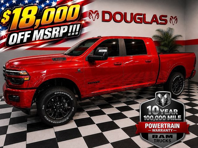 2026 RAM 3500 Limited Mega Cab 6'4