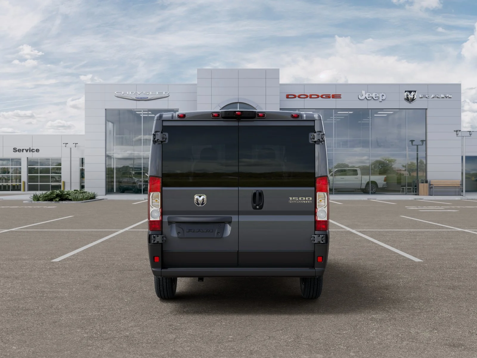 New 2026 Ceramic Gray Clear-Coat Exterior Paint RAM Low Roof image 7