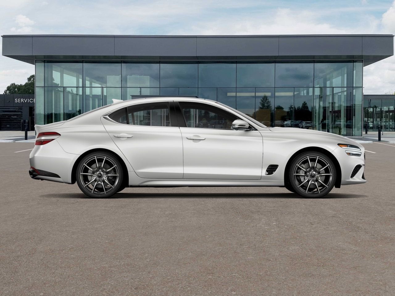 New 2026 White Genesis 2.5T Prestige image 4