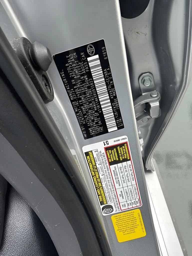 Used 2024 Silver Toyota LE image 20