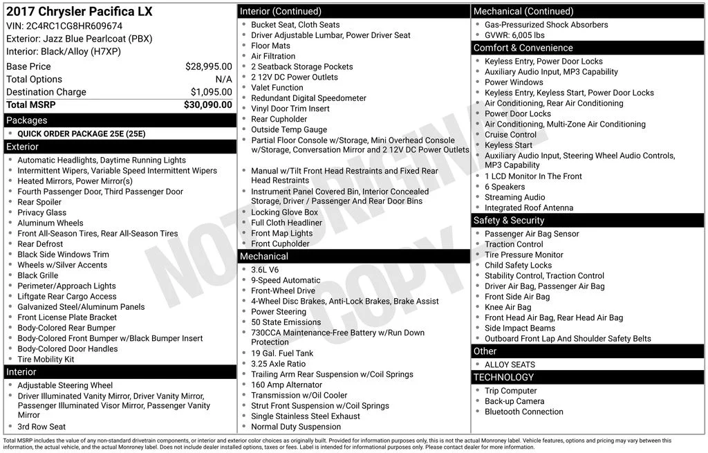 Used 2017 Blue Chrysler LX image 9