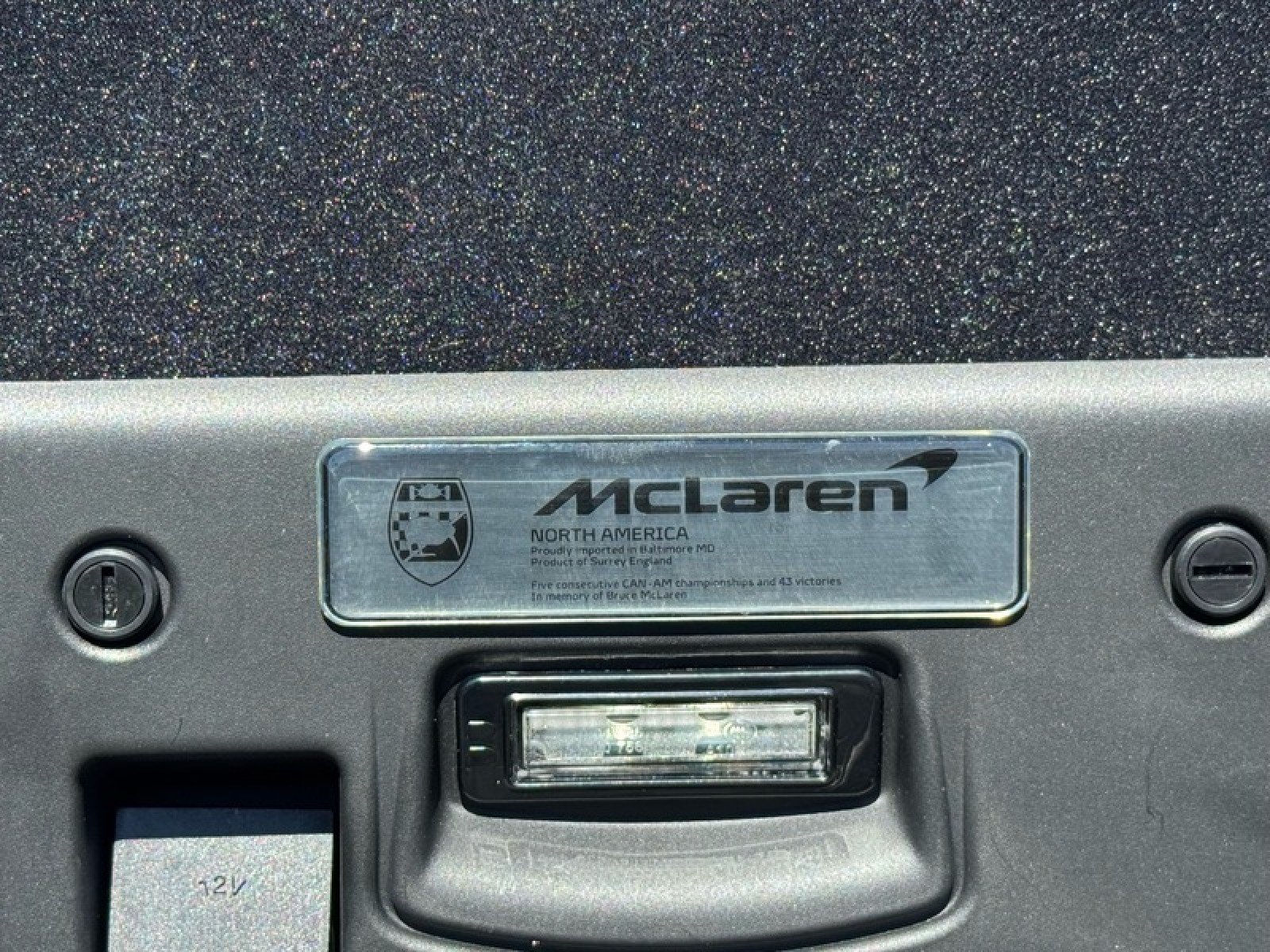 Used 2024 Belize Blue McLaren coupe image 27