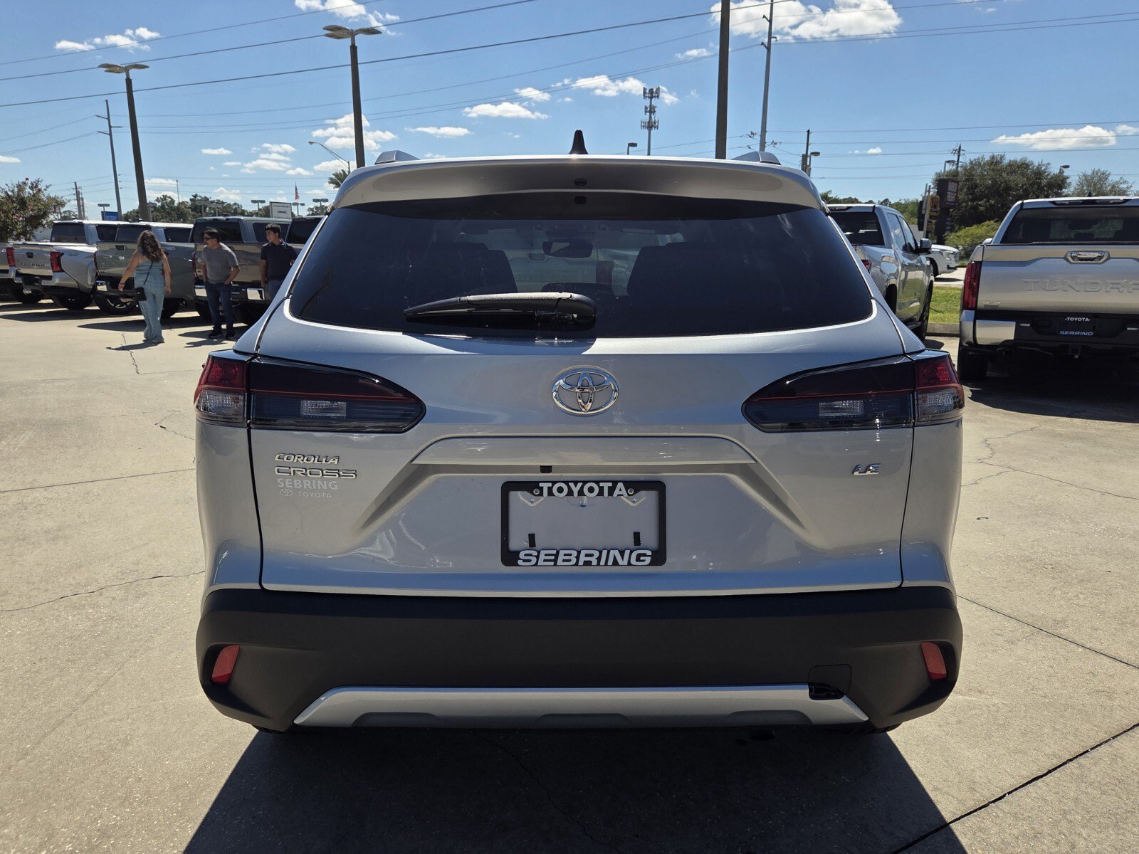 Used 2026 Silver Toyota LE image 7
