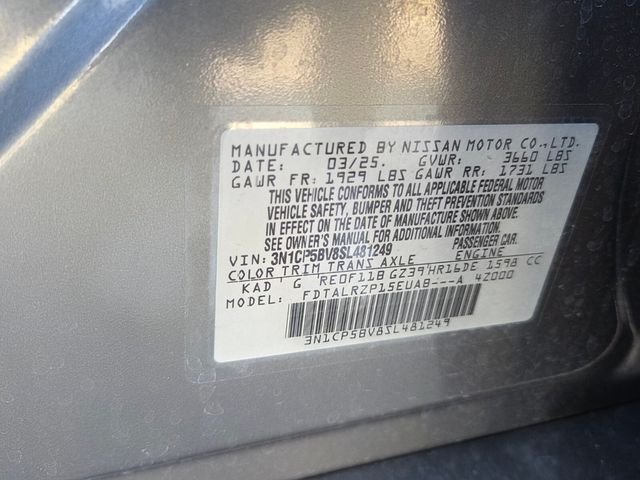 Used 2025 Gray Nissan S image 6
