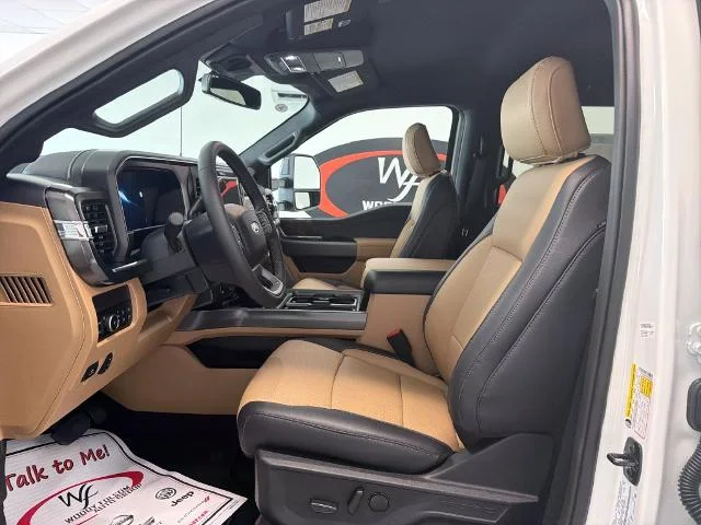 New 2026 Star White Metallic Tri-Coat Ford F-350® Lariat® image 27