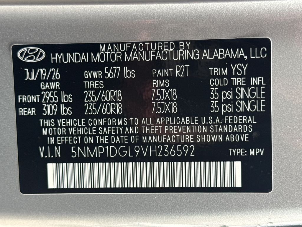 New 2027 Silver Hyundai SE image 30