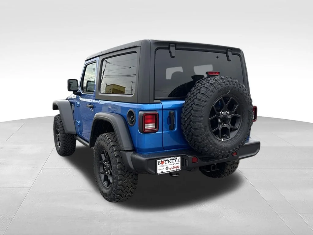 New 2026 Hydro Blue Pearl-Coat Exterior Paint Jeep Willys image 5