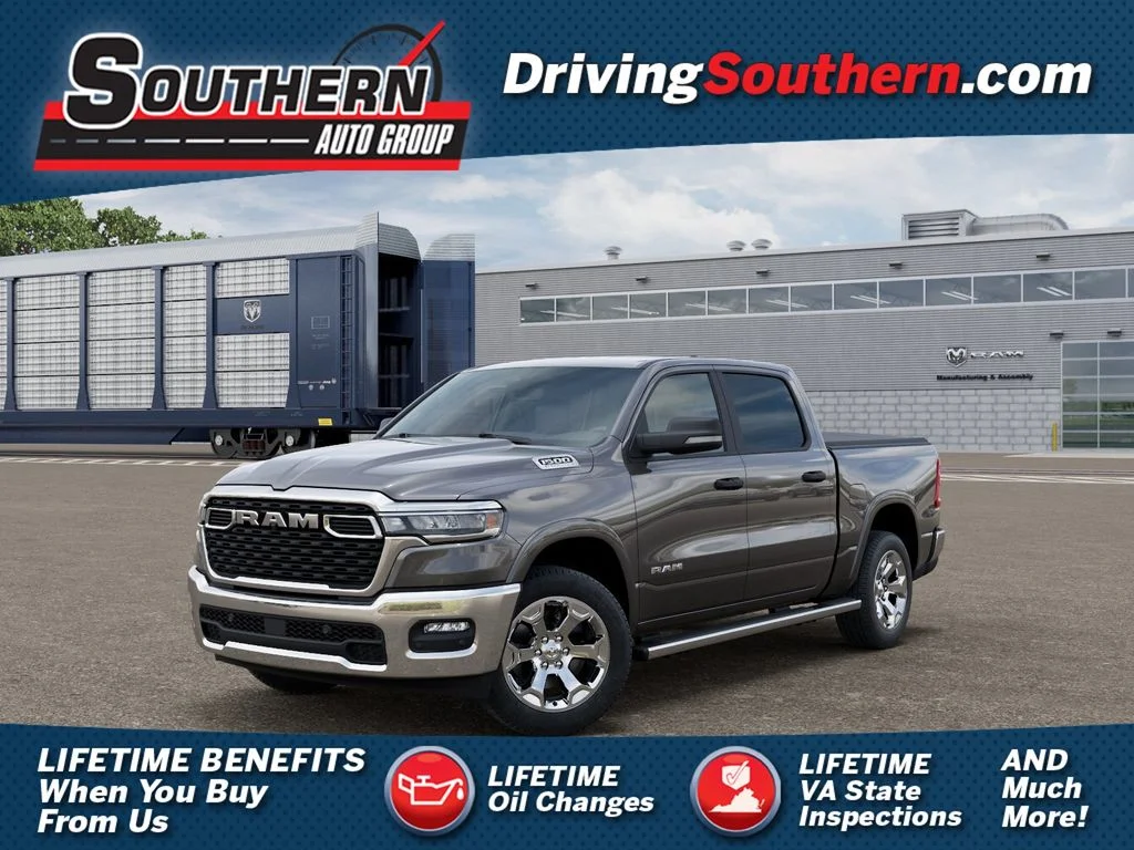 New 2026 Granite Crystal Metallic Clear-Coat Exterior Paint RAM Big Horn/Lone Star image 1