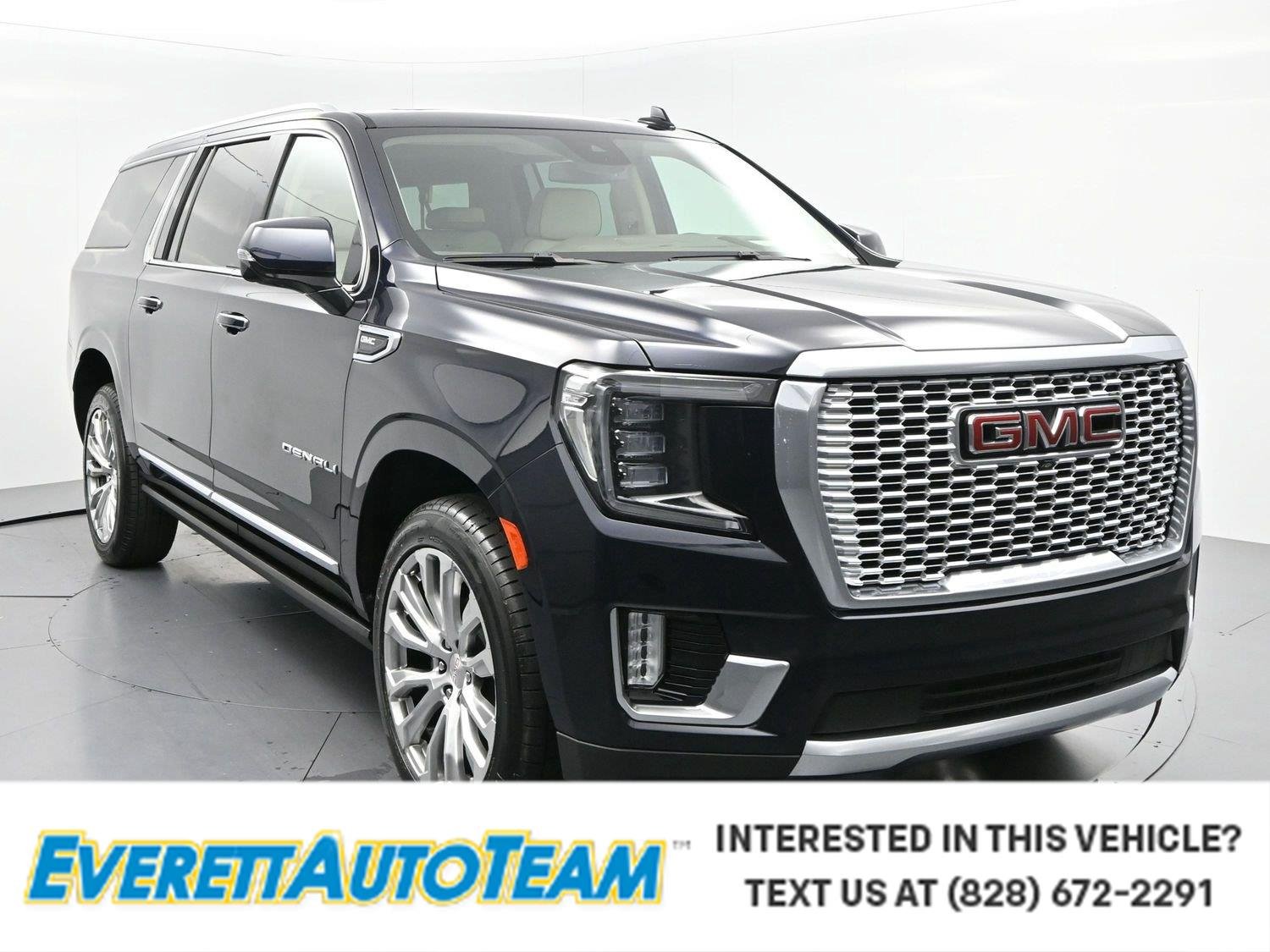 MIDNIGHT BLUE METALLIC 2023 GMC Yukon XL SUV / Crossover Four-Wheel Drive