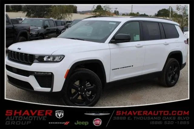 New 2026 Bright White Clear-Coat Exterior Paint Jeep Limited image 1