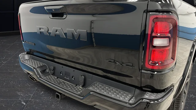 New 2026 Diamond Black Crystal Pearl-Coat Exterior Paint RAM Laramie image 9