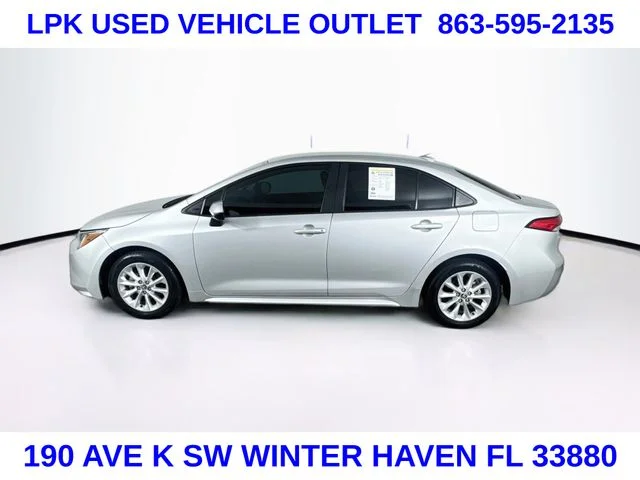 Certified Used 2022 Silver Toyota LE image 4