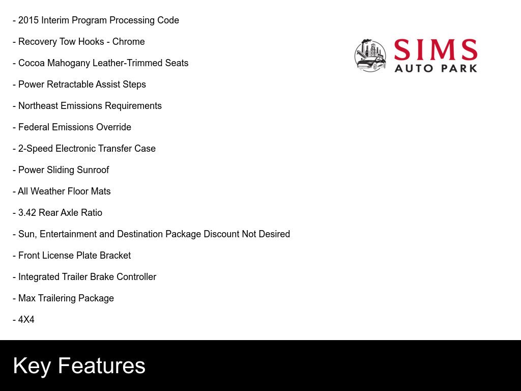 Used 2015 WHITE DIAMOND TRICOAT Chevrolet LTZ image 6