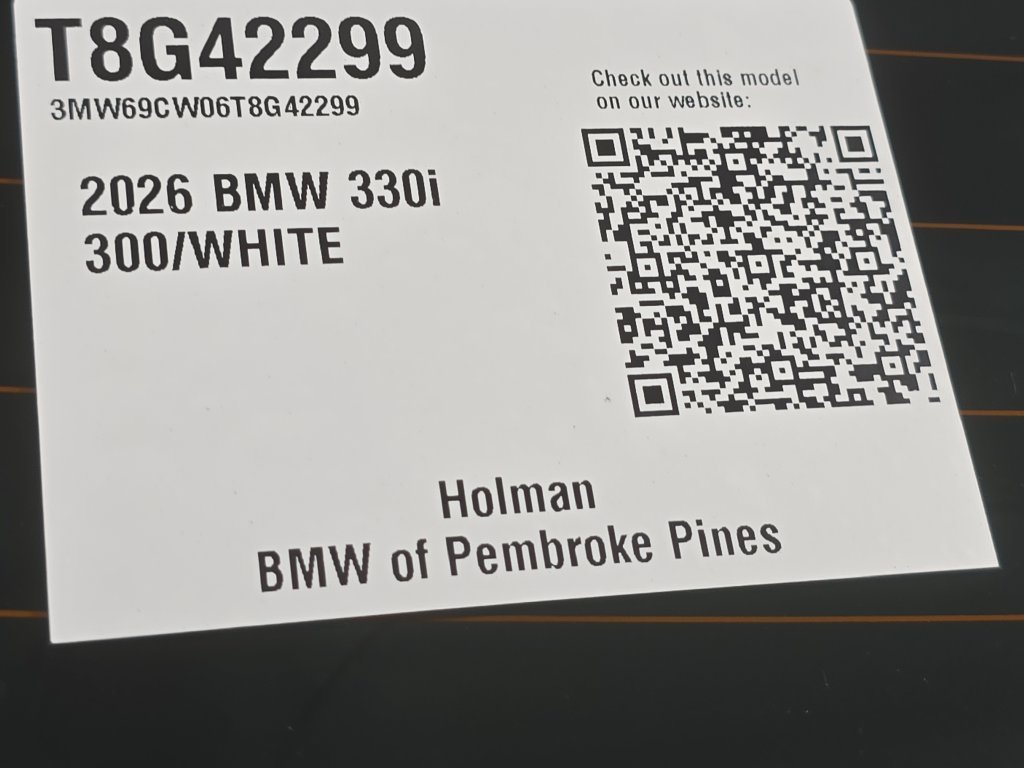 Used 2026 Alpine White BMW 330i image 30