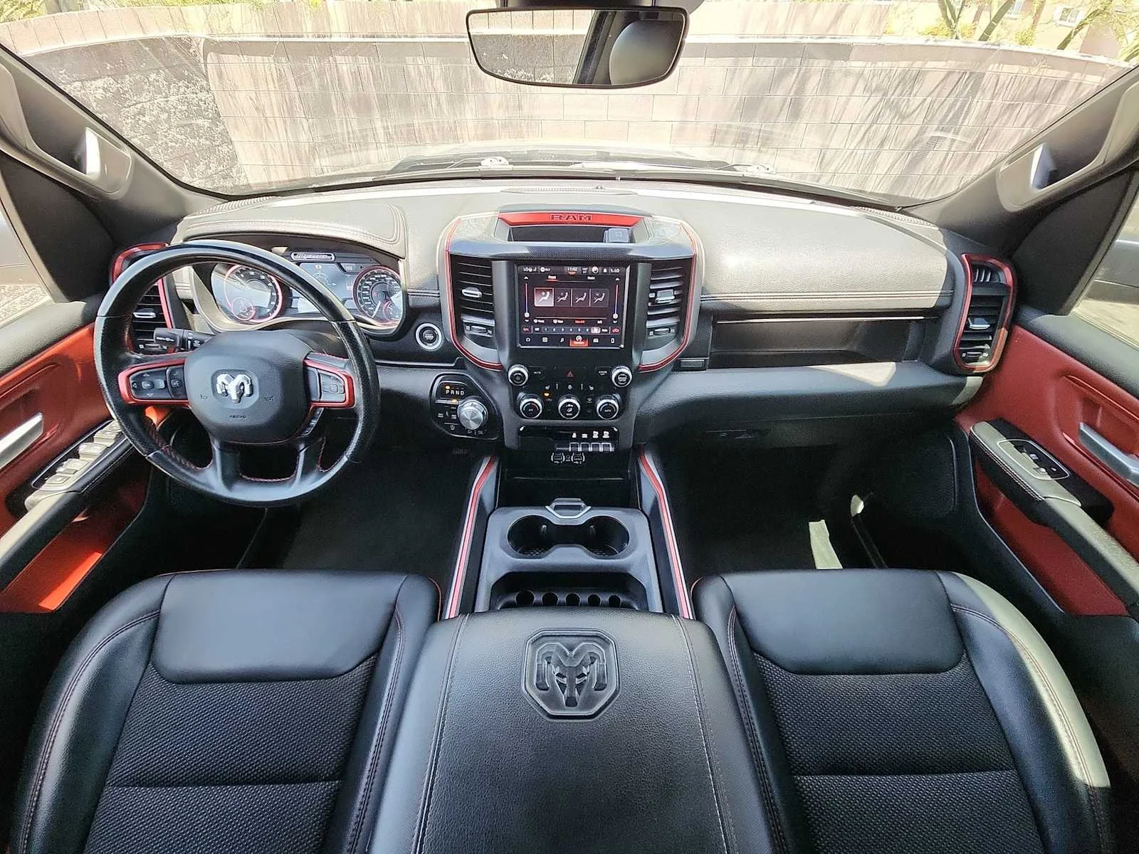 Used 2022 Diamond Black Crystal Pearlcoat Ram Rebel image 13