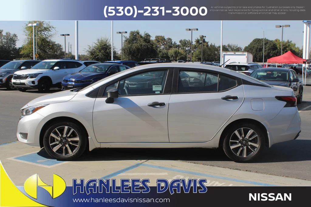 Certified 2025 Nissan Versa Sedan S with VIN 3N1CN8DVXSL854828 for sale in Davis, CA