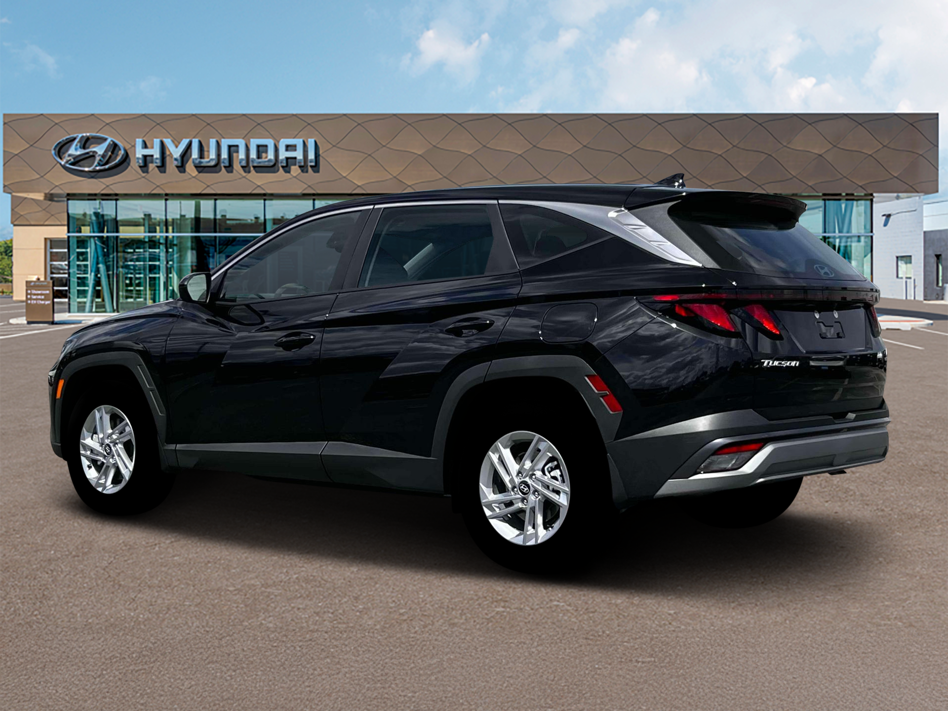 New 2026 Black Hyundai SE AWD image 4