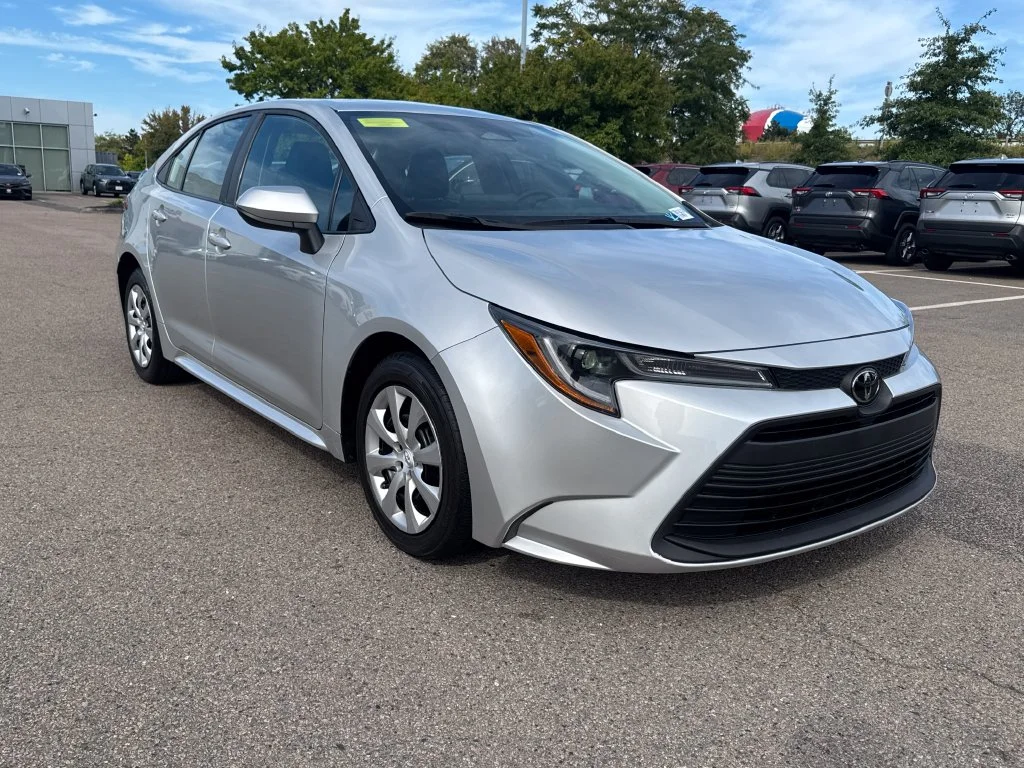 Used 2024 Silver Toyota LE image 9