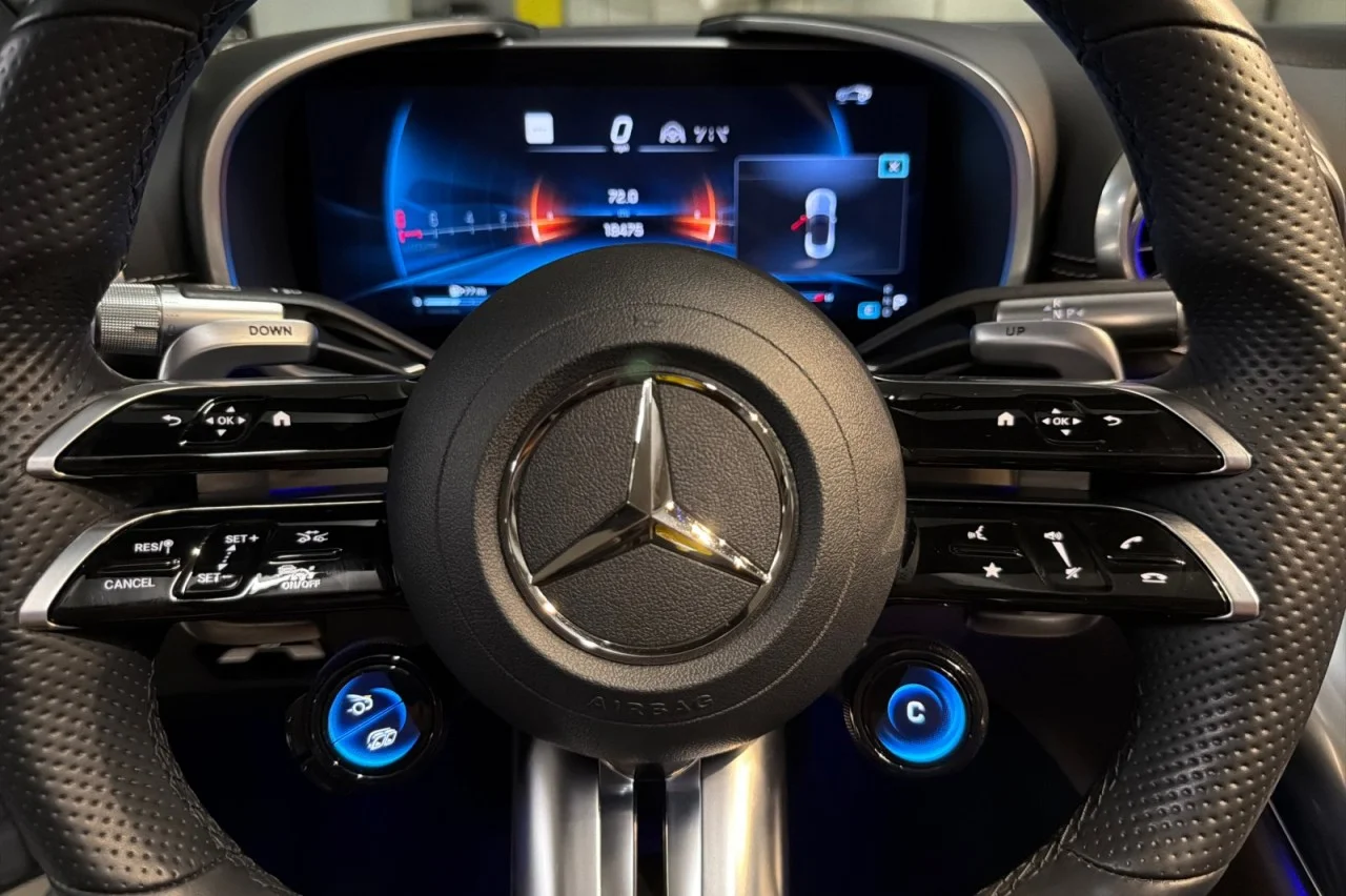 Certified Used 2022 MANUFAKTUR Alpine Grey Mercedes-Benz AMG® SL 63 image 23