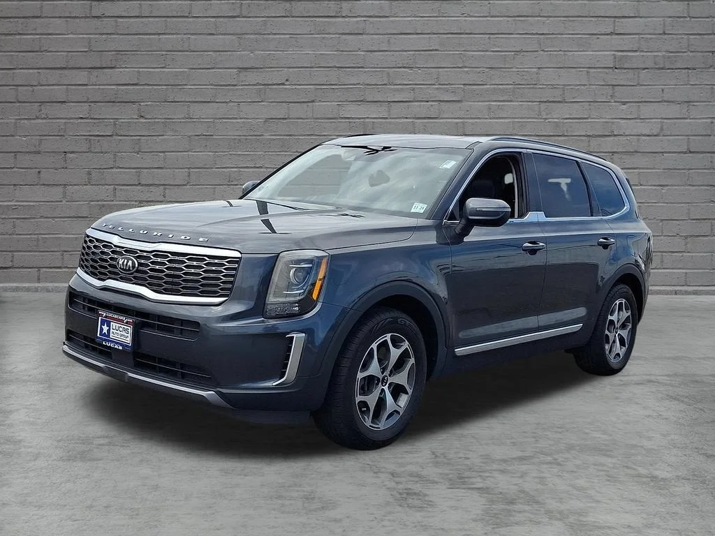Used 2020 Gray Kia EX image 34