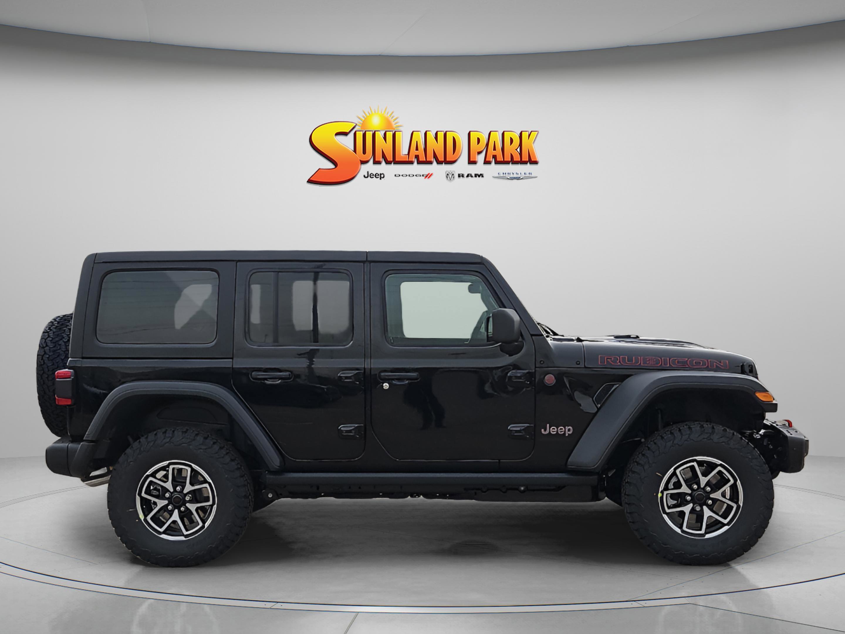 New 2026 Black Clear-Coat Exterior Paint Jeep Rubicon image 6