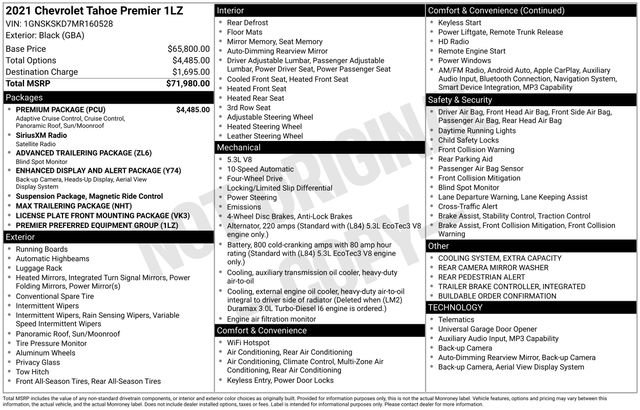 Used 2021 Black Chevrolet Premier image 2
