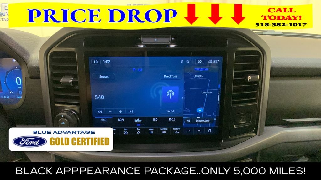 Certified Used 2025 White Metallic Ford XLT image 39