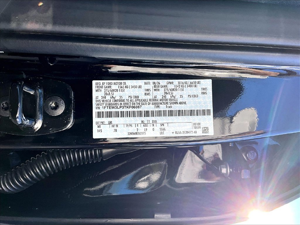 New 2026 Agate Black Metallic Ford XLT image 14