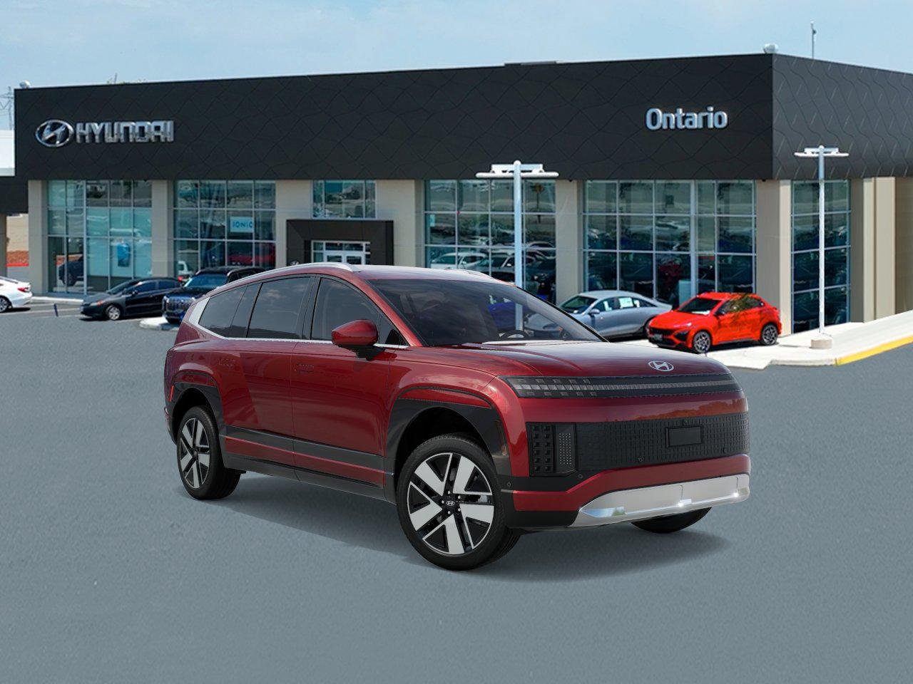 New 2026 Red Hyundai SEL image 2
