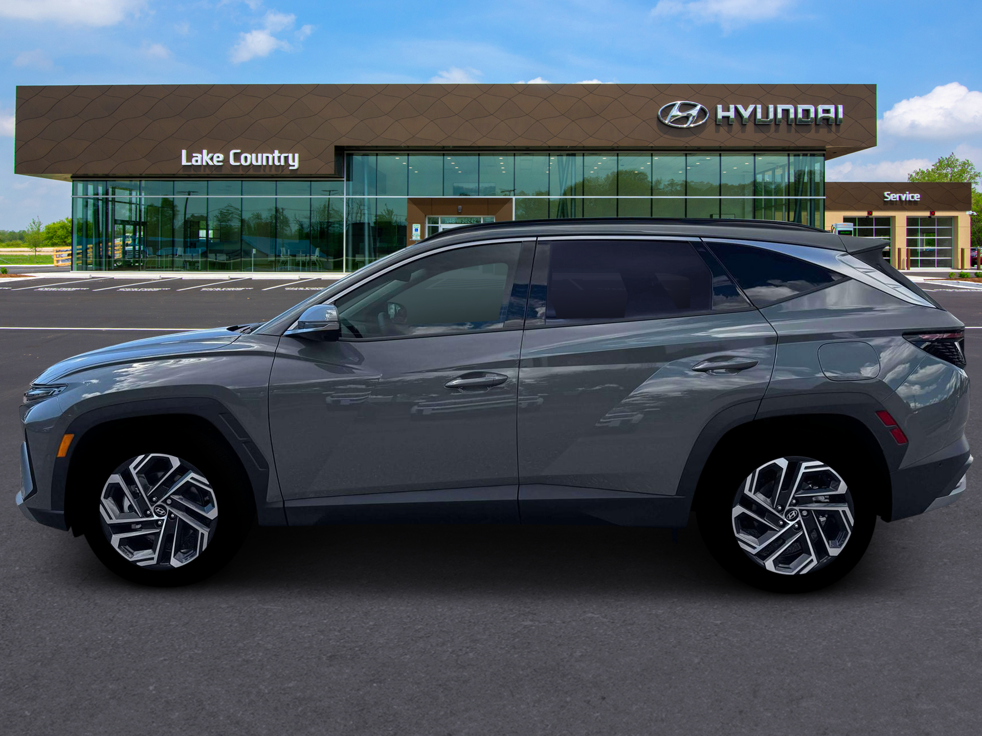 New 2026 Gray Hyundai Limited AWD image 3