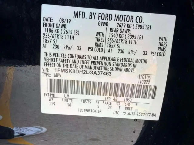 Used 2020 Black Ford XLT image 33