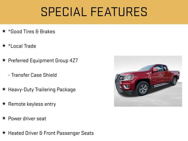Used 2015 RED ROCK METALLIC Chevrolet 4WD Z71 image 6