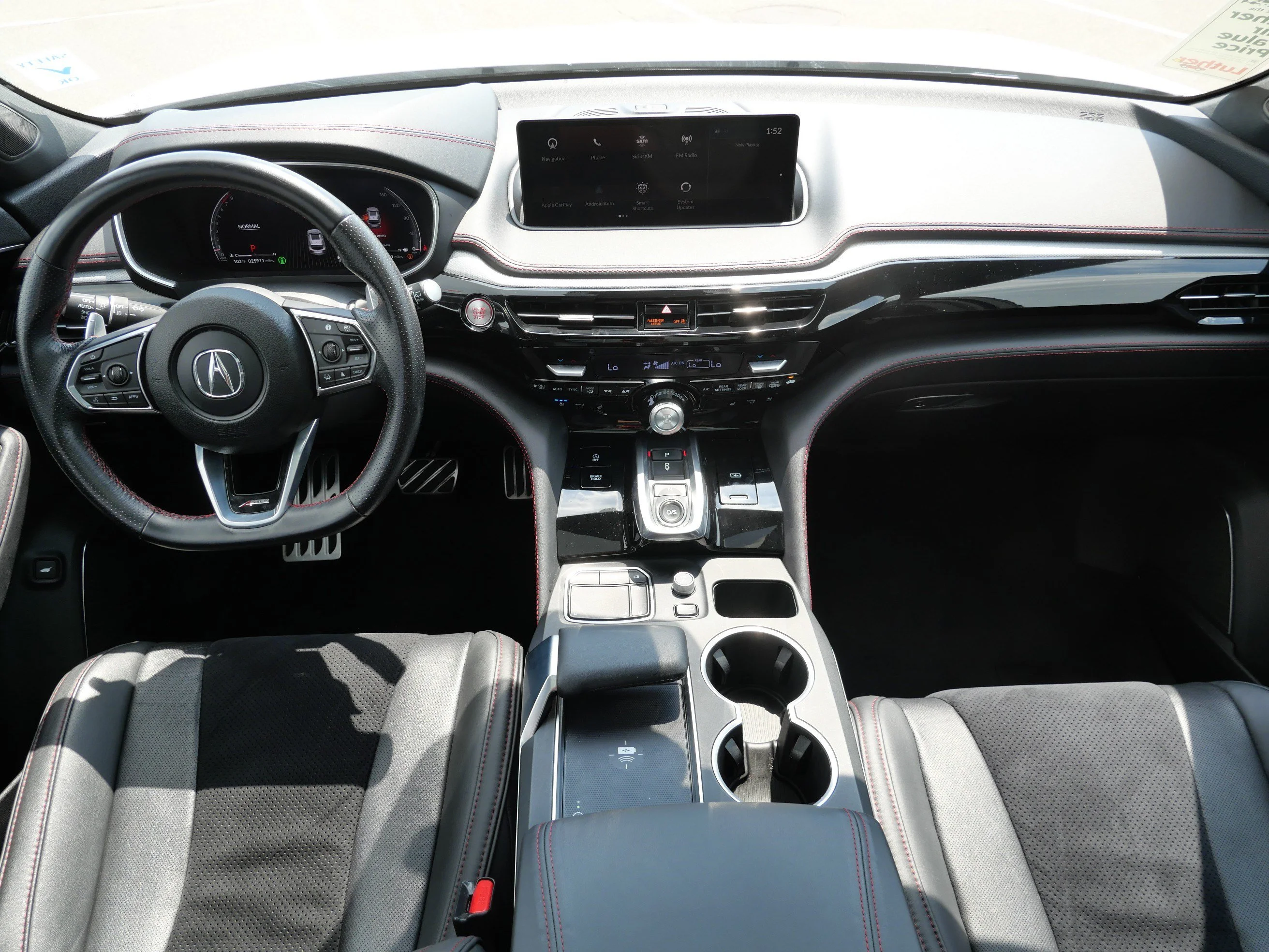 Used 2023 Platinum White Pearl Acura w/A-Spec Package image 10
