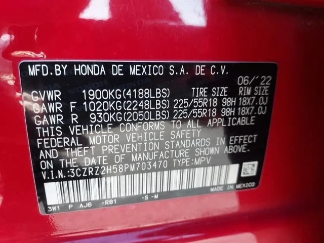 Used 2023 Red Honda Sport image 22