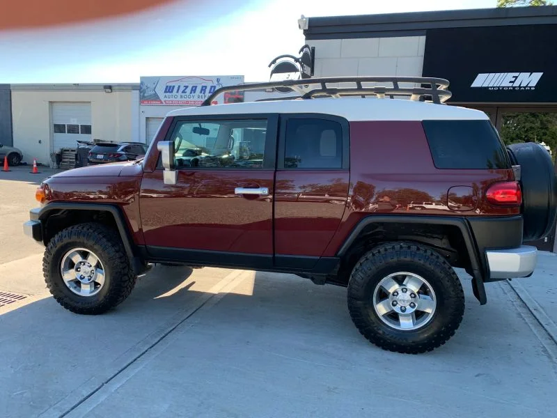Used 2008 Red Toyota Sport Utility 2D image 8