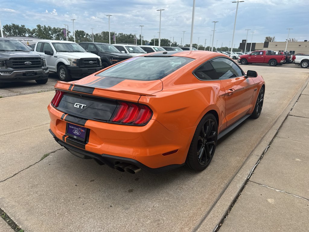 Used 2020 Twister Orange Tri-Coat Ford GT Premium image 10