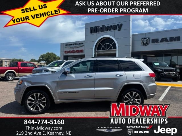 Used 2018 Silver Jeep Overland image 1