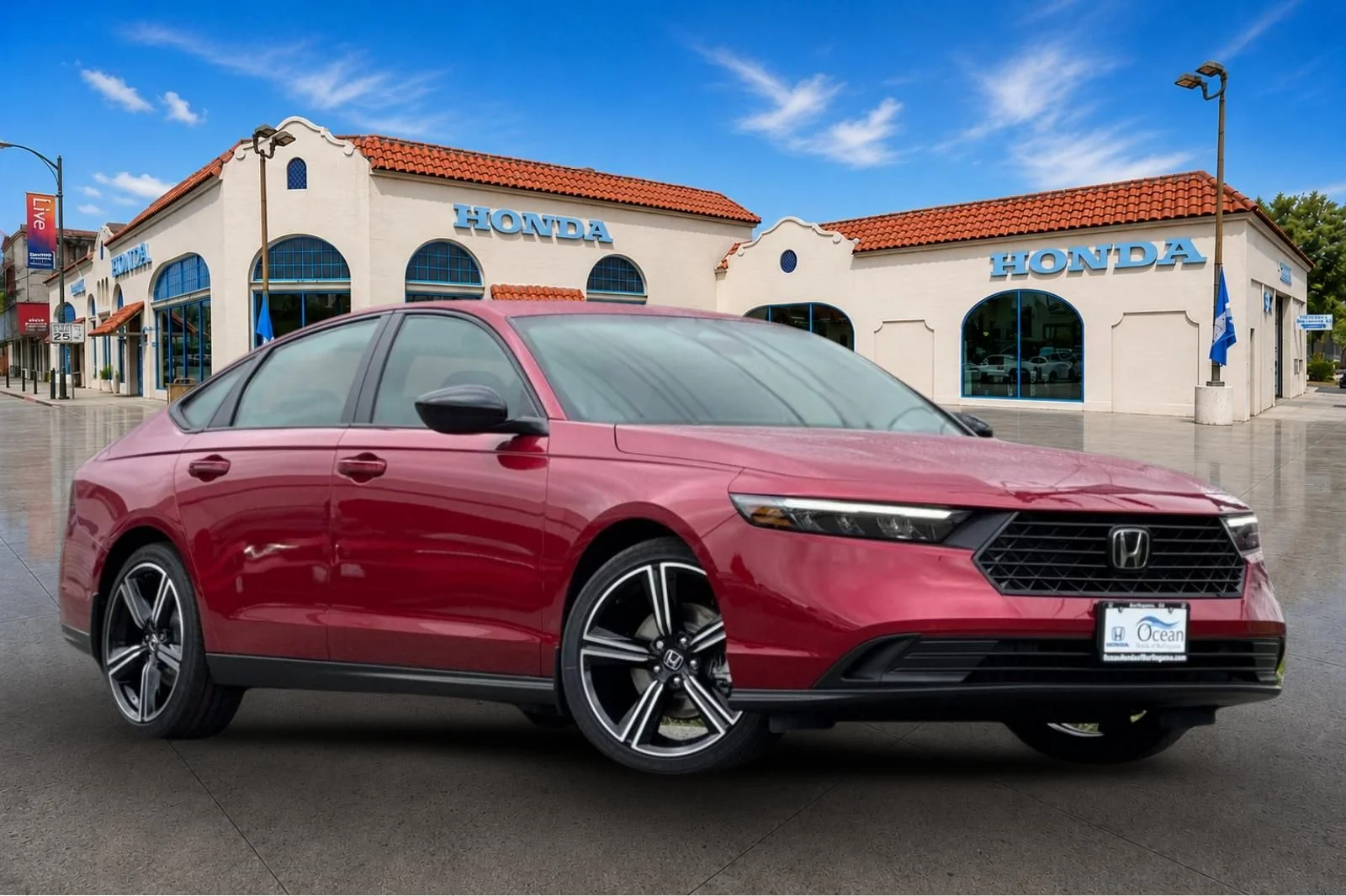 New 2026 Radiant Red Metallic Honda Sport image 2
