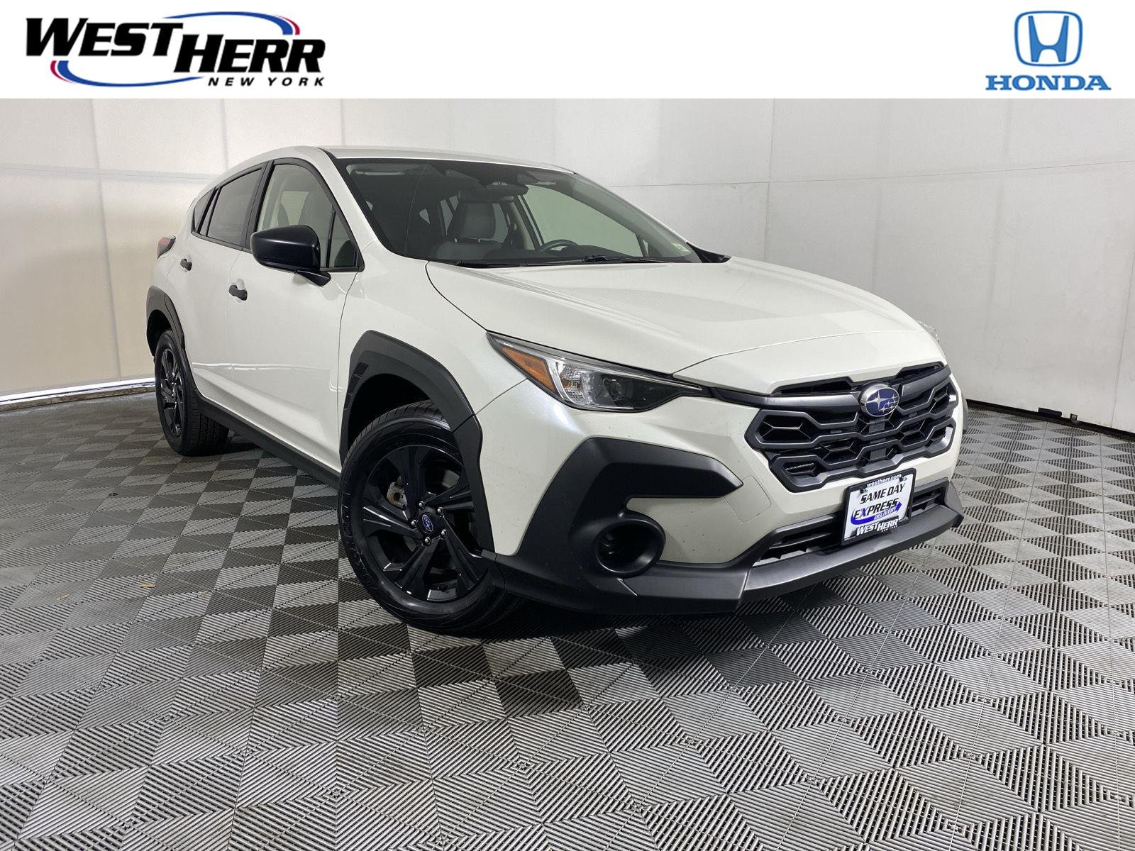 Used 2024 Crystal White Pearl Subaru BASE image 1