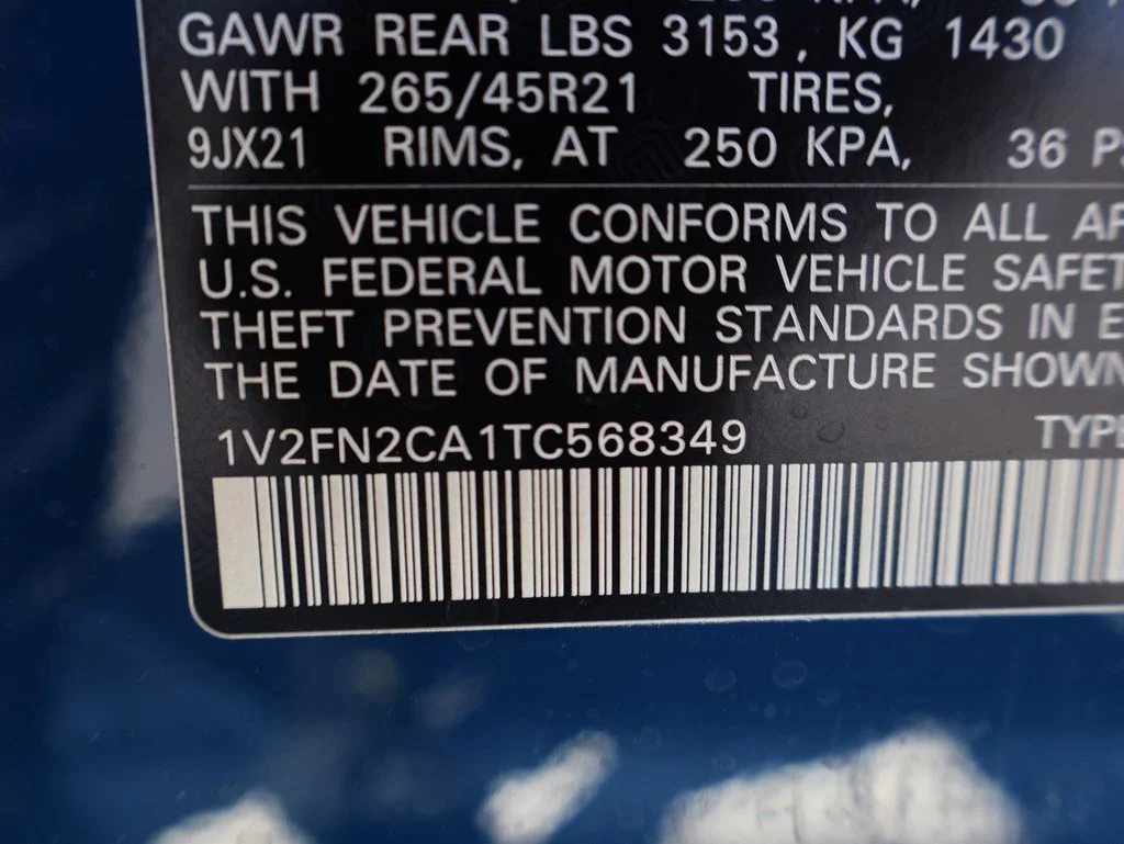 New 2026 Blue Volkswagen 2.0T SEL Premium R-Line image 40