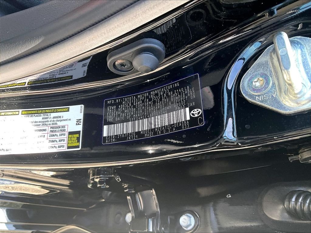 Used 2023 Black Toyota SE image 33