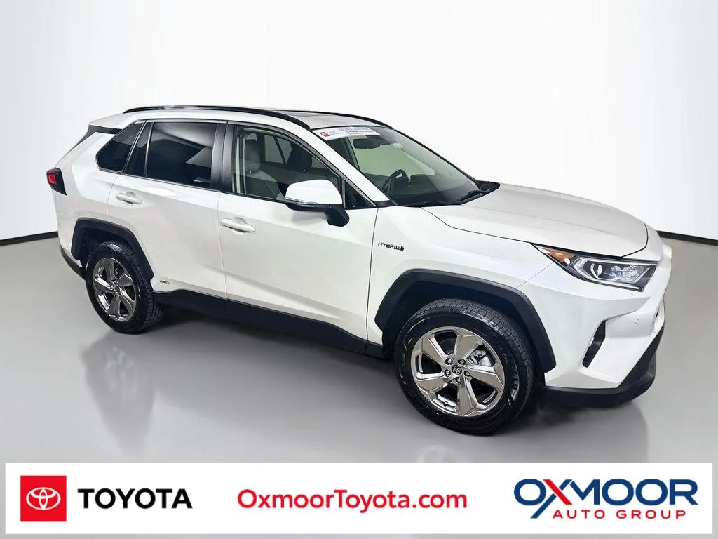 Certified Used 2021 Blizzard Pearl Toyota Hybrid XLE Premium image 1