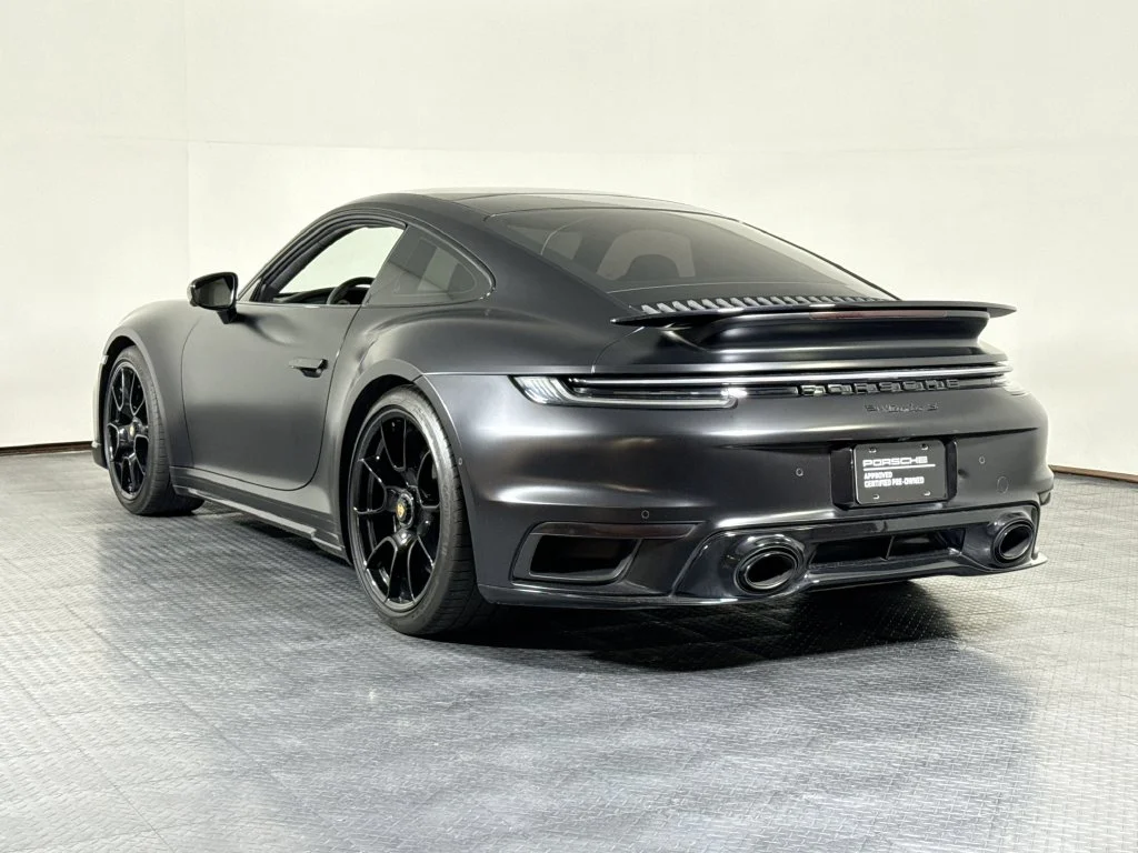 Used 2023 Jet Black Porsche Turbo S image 3