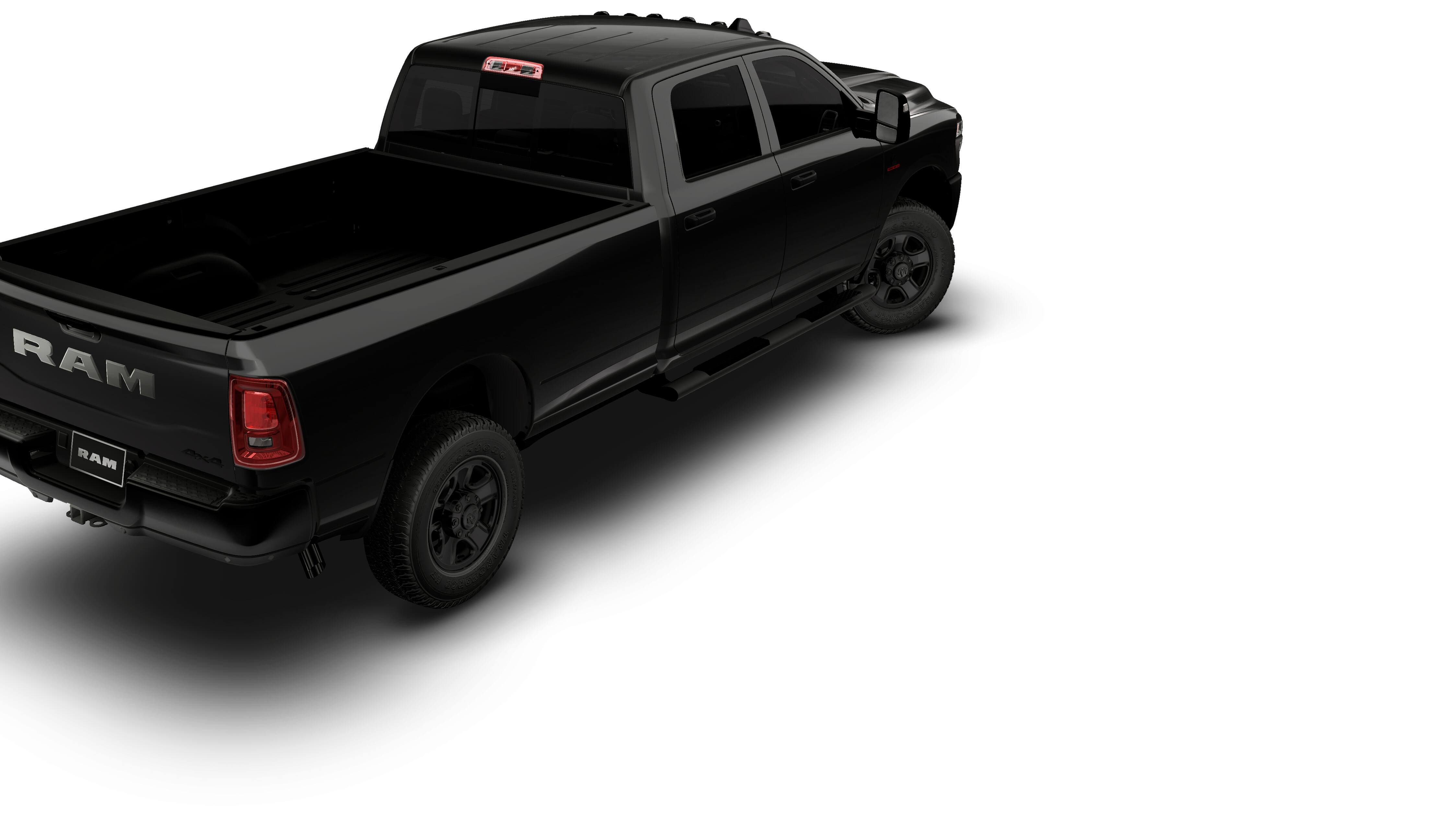 New 2026 Diamond Black Crystal Pearl-Coat Exterior Paint RAM TRADESMAN image 28