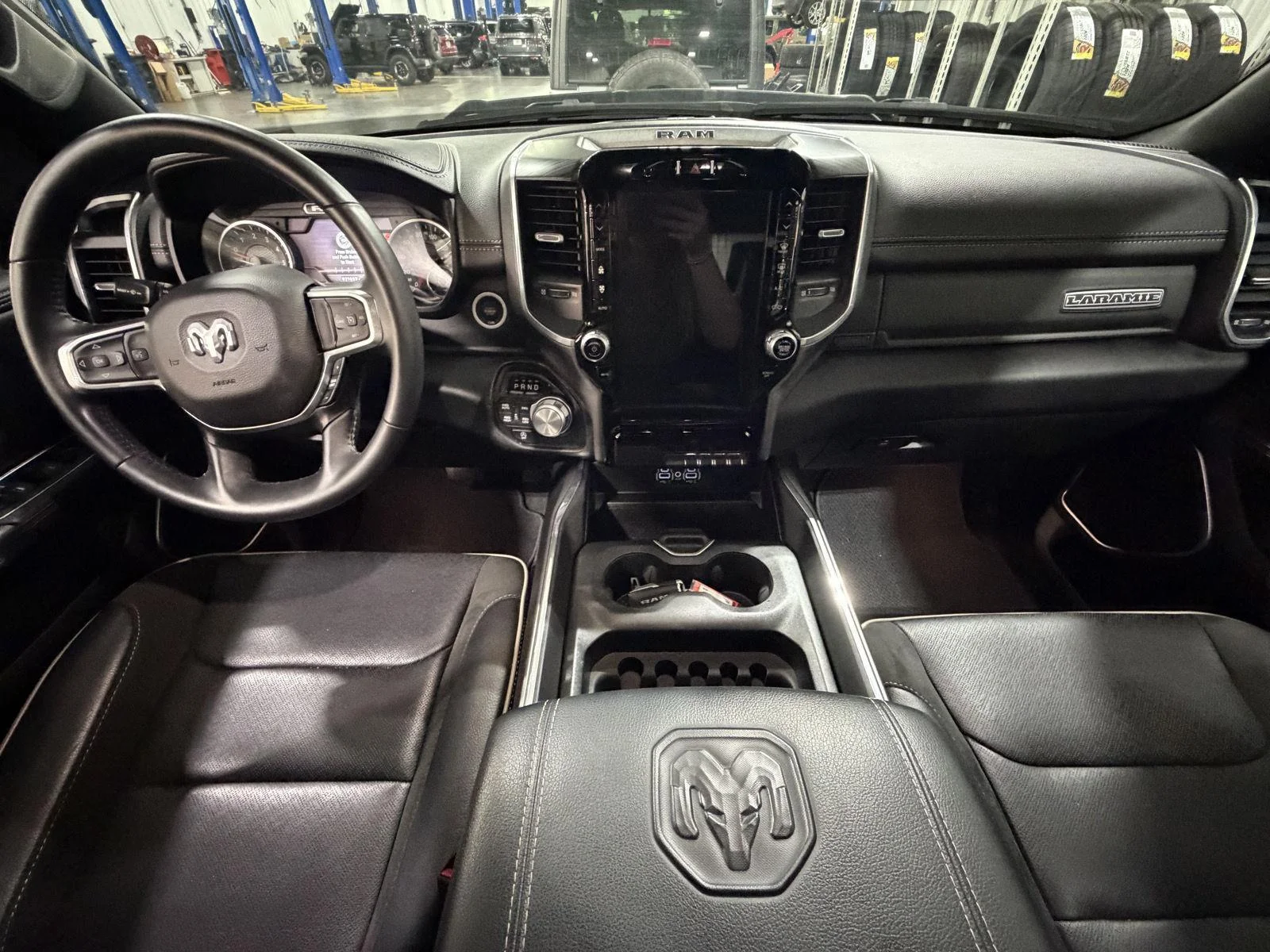 Used 2023 Bright White Clearcoat Ram Laramie image 7