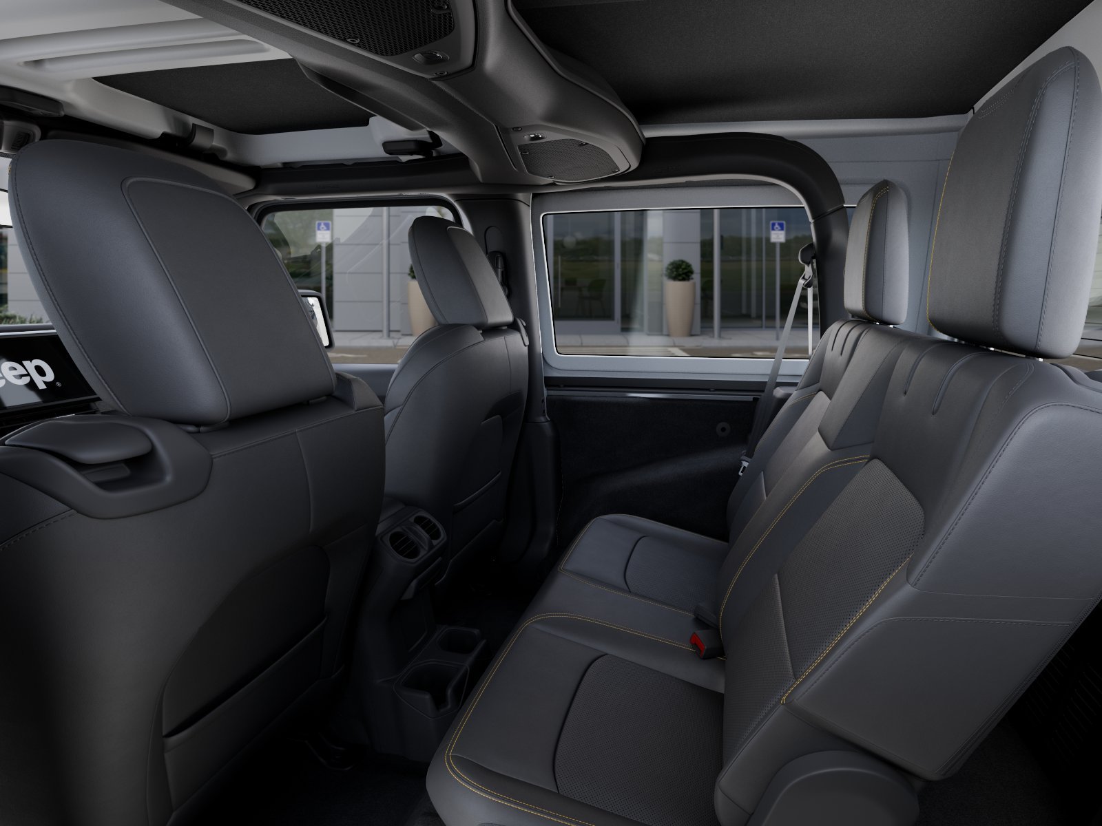 New 2026 Bright White Clear-Coat Exterior Paint Jeep Sport S image 39