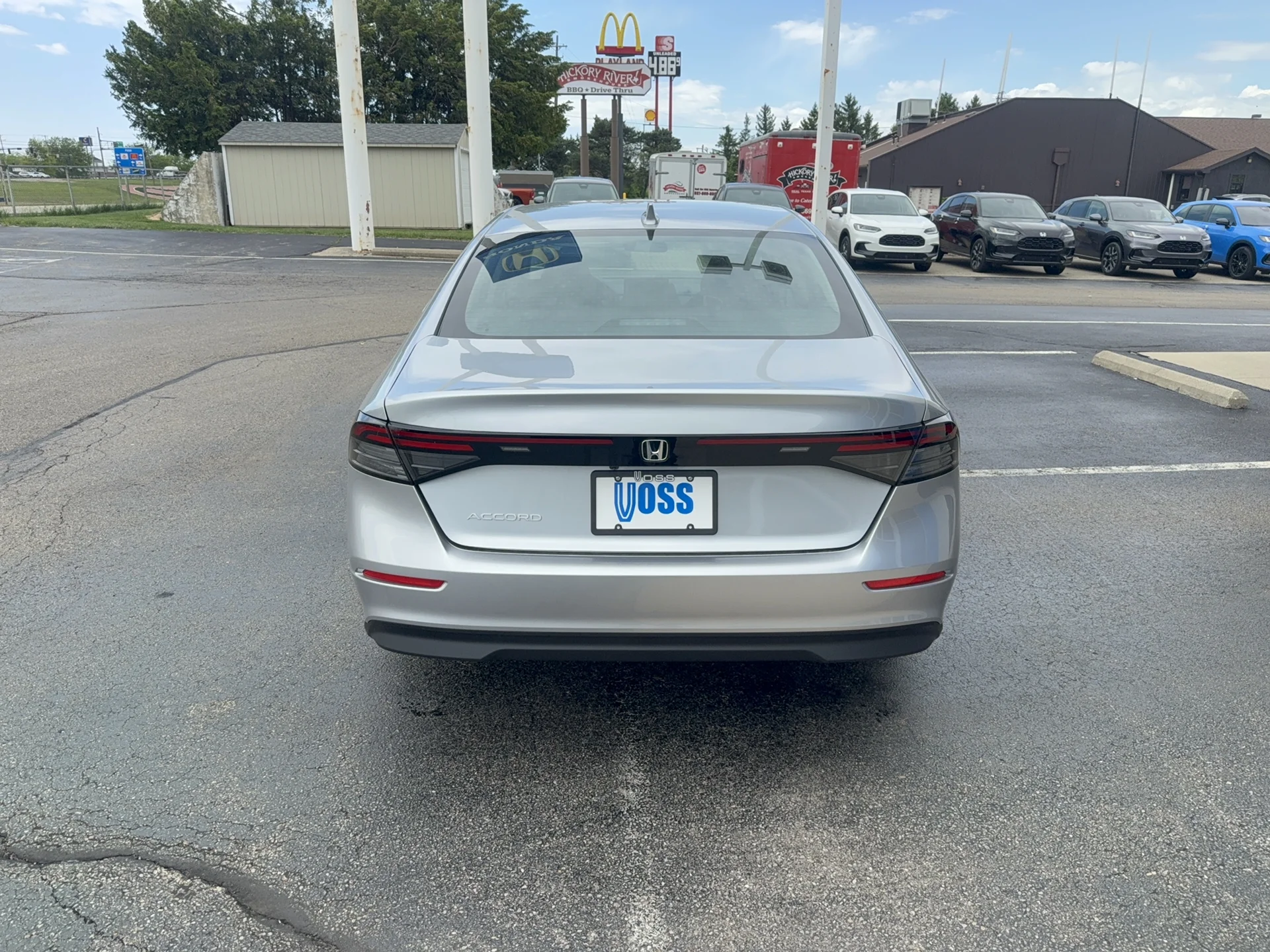 New 2026 Solar Silver Metallic Honda LX image 6