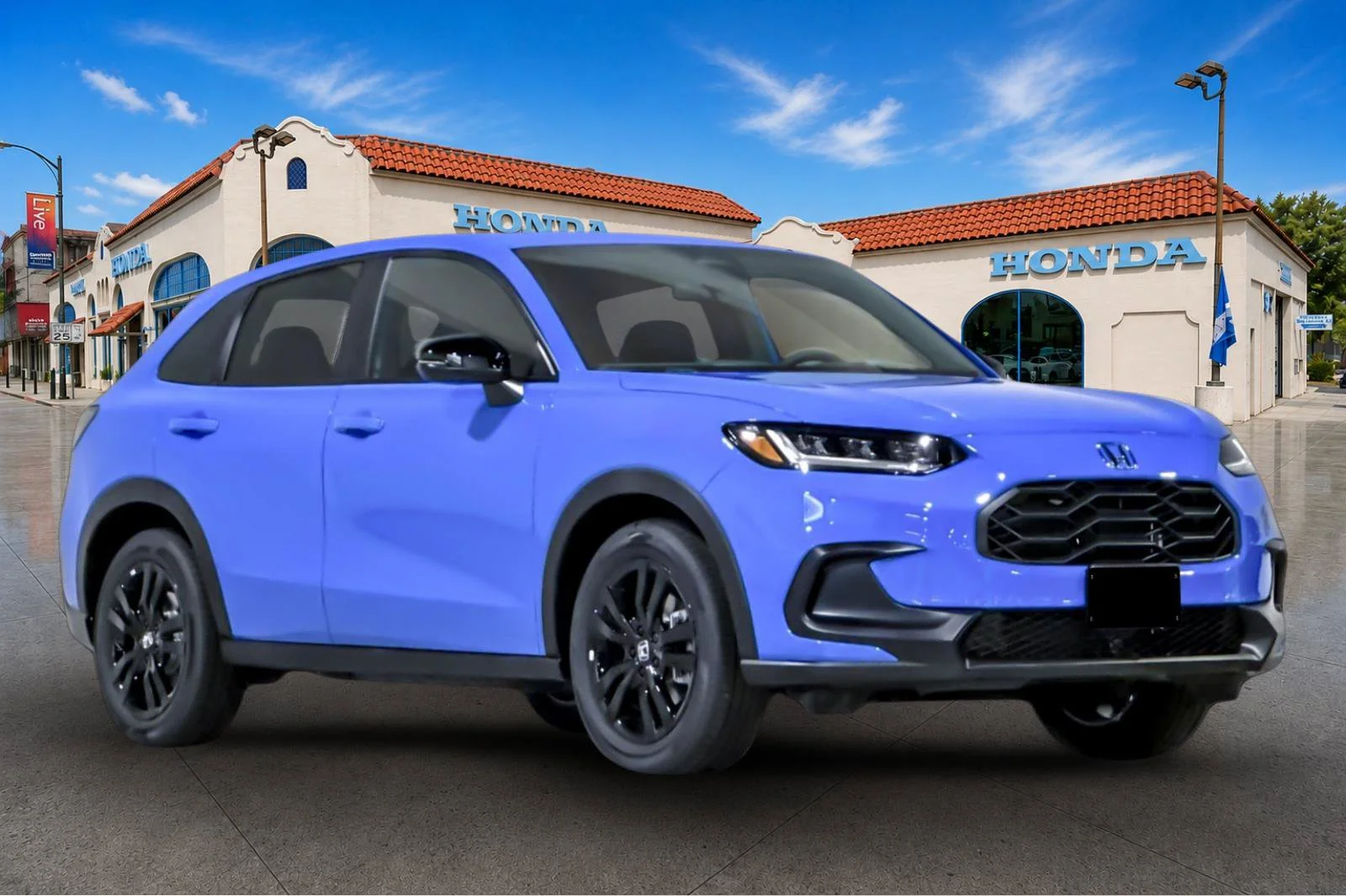 New 2027 Boost Blue Pearl Honda Sport image 2