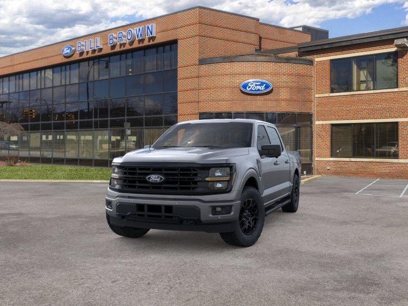 New 2026 Carbonized Gray Metallic Ford XLT image 2